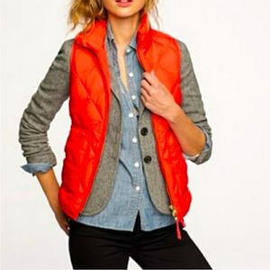 J crew down puffer vest